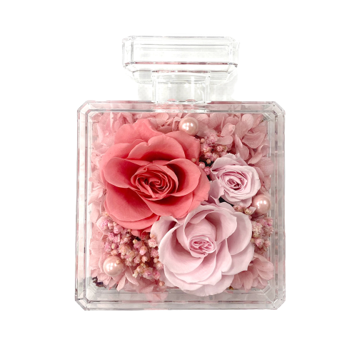 Relysia®バスボム 宝石石鹸 プリザーブドフラワー ギフトBOX3点セット