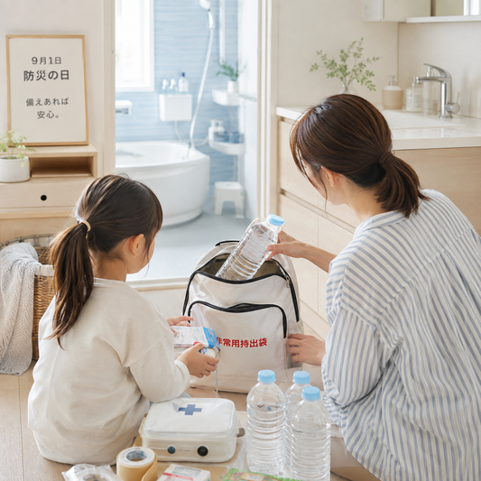 9月スタート | 1日は防災の日!お風呂から考える「水」の大切さ