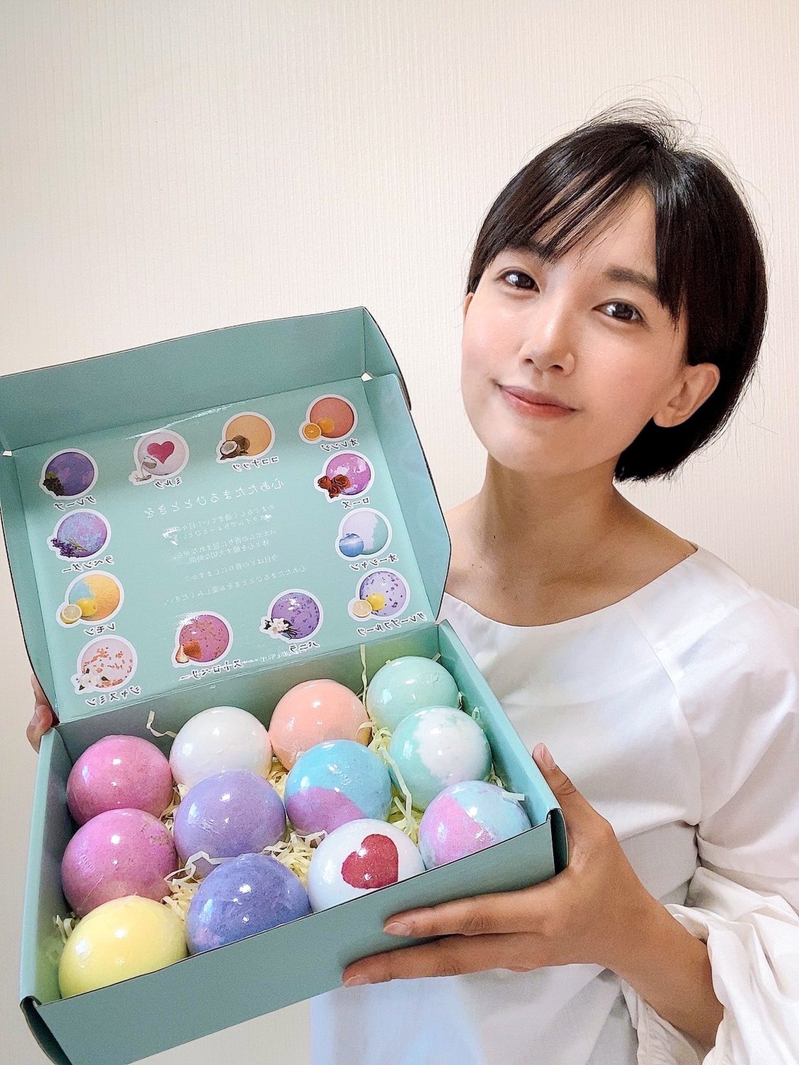 手に取った瞬間もかわいい